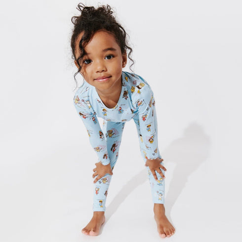 goodnight-world-bamboo-kids-pajamas-bellabu-bear - Sophia's Style -3